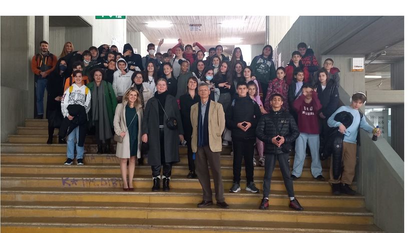 Επίσκεψη Σχολείου στο Τμήμα Ιταλικής Γλώσσας και Φιλολογίας